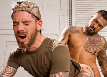 Boomer Banks fucks Logan McCree in “Dick Moves” part one from Raging Stallion