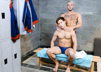 Brandon Rivers and Colton Grey fuck each other in “Swimmers” from Pride Studios