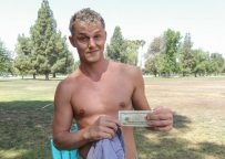 Blond straight hunk Bobby gets fucked for cash at Reality Dudes