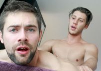 Paul Canon fucks Griffin Barrows hard and deep in “Oiled Up” from Gay Room