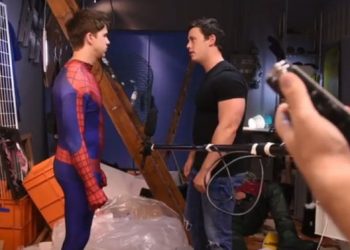 Behind The Scenes: “Spiderman: A Gay XXX Parody” from Men.com