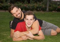 Robbie and Brysen fuck each other in a very hot flip-fuck scene from Sean Cody