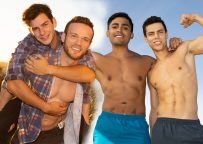 Kaleb fucks Asher while Archie creampies Sean in the latest Sean Cody releases