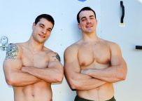 Active Duty: Princeton Price bottoms for Alex James and takes his raw dick