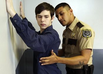 Young Perps (Case #2003083-88): Officer Leo Silva plows Dakota Lovell’s tight boy hole