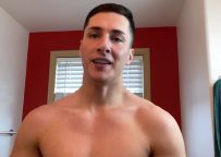 Next Door Studios: Tristan Hunter jerks off and stuffs his ass in a homemade video