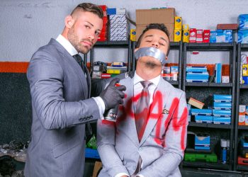 Men At Play: Ricky Blue teaches Jonathan Miranda a lesson and fucks him in “SCAM”