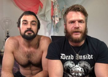 Pride Studios: Porn Star Couple Brian Bonds and Mason Lear fuck in “Cum In My Hole”