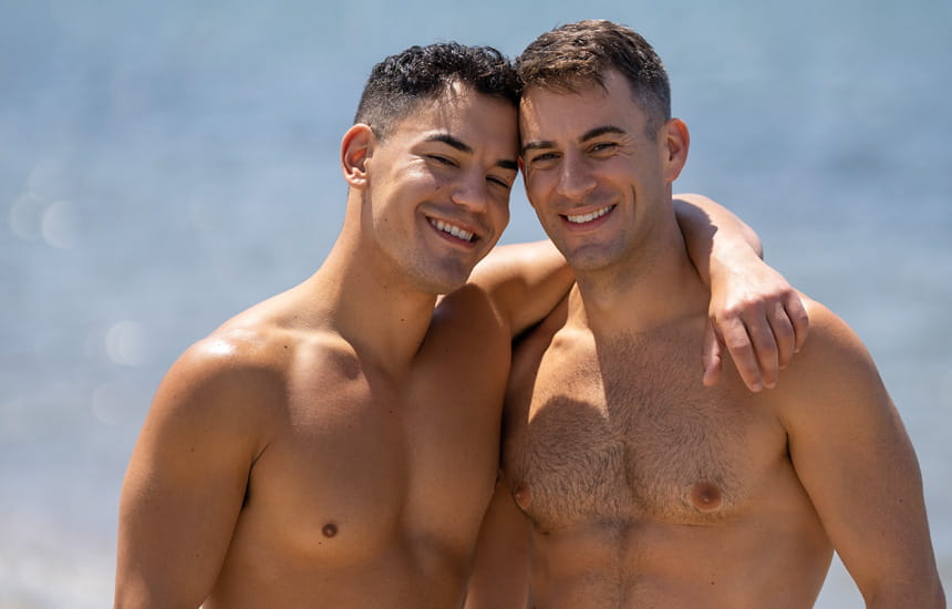 Sean Cody: Real-life couple Liam and JC fuck each other in their hardcore debut