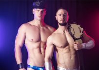 MEN: Malik Delgaty fucks Skyy Knox in “Hung & Raw Wrestlers” (part 1)