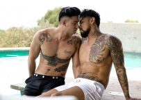 Boomer Banks drills Ricky Roman’s ass in “Just Love” part one from CockyBoys