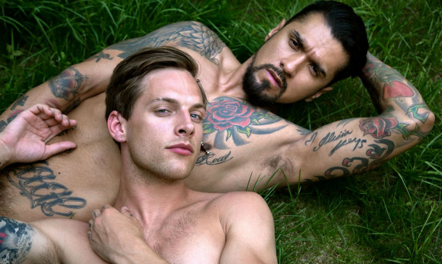 Boomer Banks and Tayte Hanson in "Bend It like Boomer" from CockyBoys