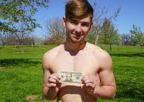 Straight student Jean-Luc takes a cock for cash at Reality Dudes