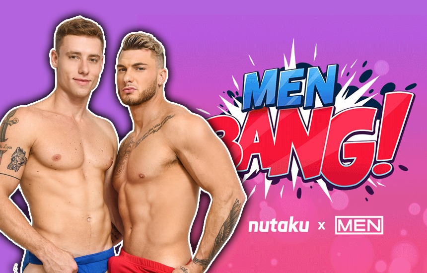 MEN BANG! Men.com celebrates Nutaku's first gay adult game with the release of a new series