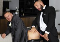 Men At Play: Emir Boscatto and his best man Donato Reyes fuck in “Pre-Wedding Jitters”