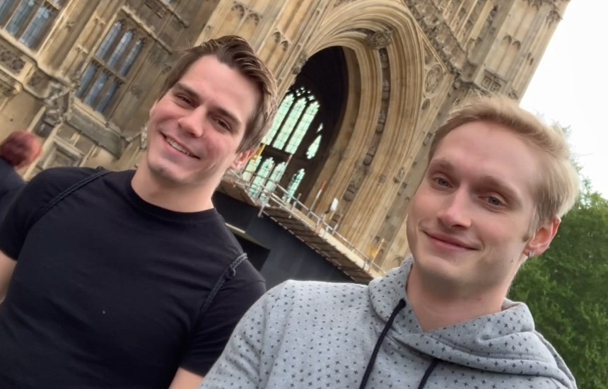 Helix Studios: Follow Kyle Ross and Max Carter on their EuroTrip