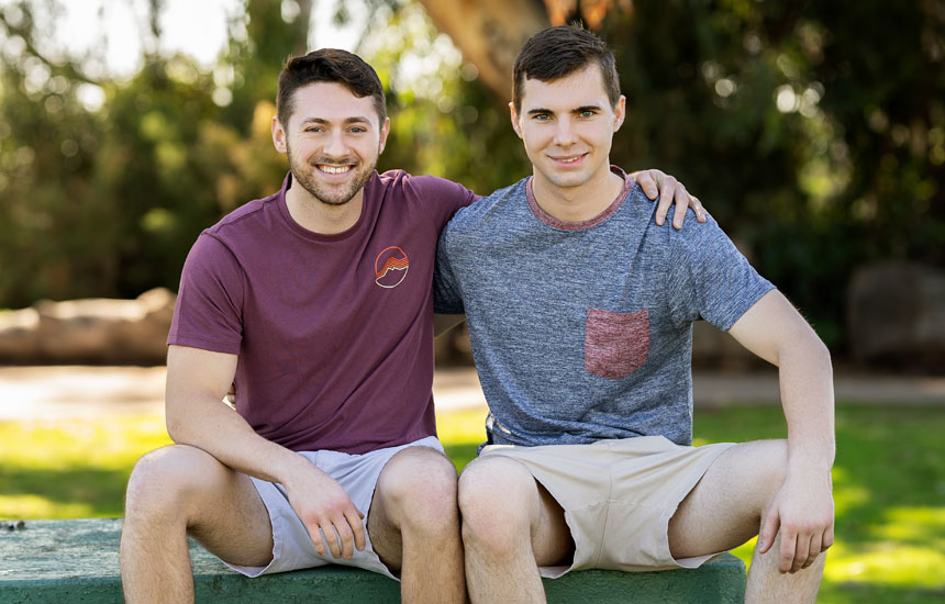 Sean Cody: Levi uses his tongue and raw dick to please Lane's hole