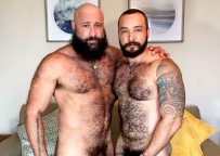 Pride Studios: Alex Tikas and Julian Torres fuck each other in “Furry Beefy Fuckers”