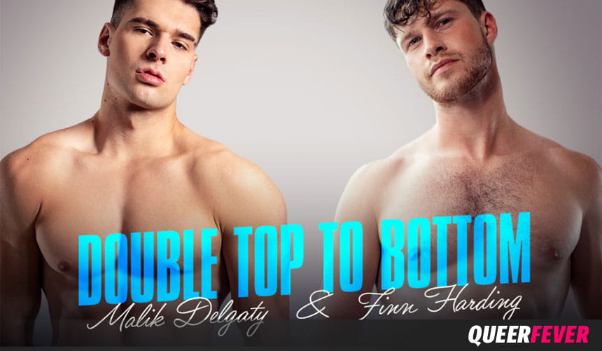 Top Men In Porn - Malik Delgaty & Finn Harding bottom for the 1st time - Men.com